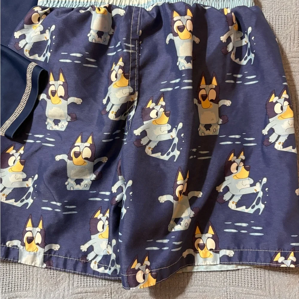 Bluey‎ long sleeve 5T swim set